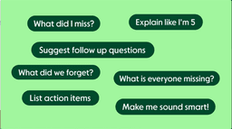 Ask Granola during a meeting