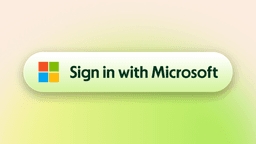 Sign in with Microsoft is here