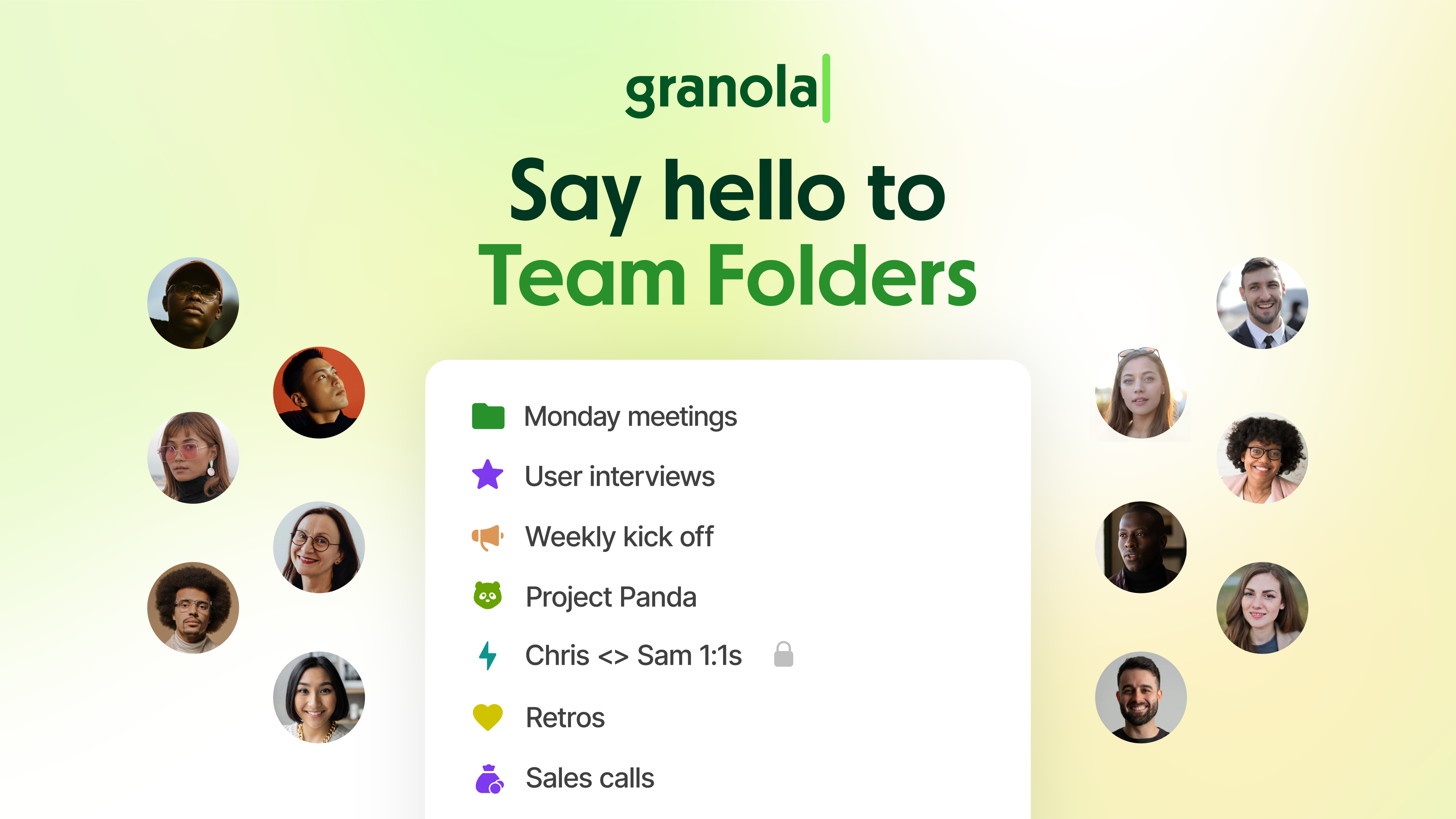 Say hello to Team Folders