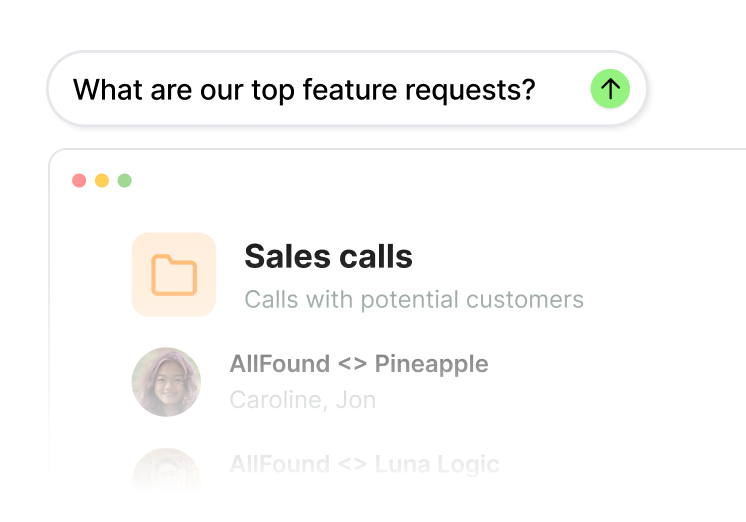 Spot patterns across conversations